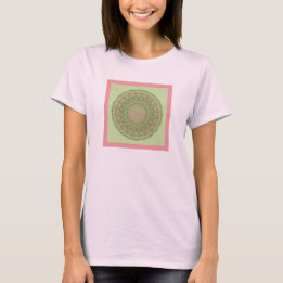 Cute Chinese Kite Green en Roze T-shirt