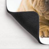 Cute Chinese Shar Pei Puppy Mousepad Muismat (Hoek)