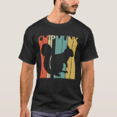 Cute chipmunk animal t-shirt (Voorkant)