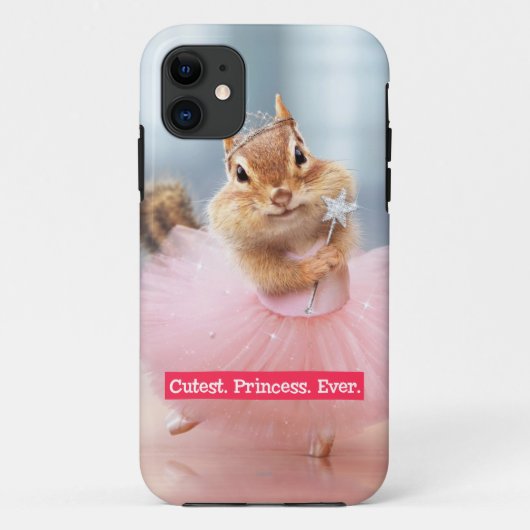 Cute Chipmunk Ballerina in tutu bij Dance Studio Case-Mate iPhone Case (Achterkant)
