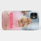 Cute Chipmunk Ballerina in tutu bij Dance Studio Case-Mate iPhone Case (Achterkant (horizontaal))