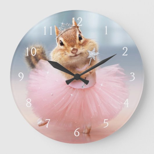 Cute Chipmunk Ballerina in tutu bij Dance Studio Grote Klok (Voorkant)