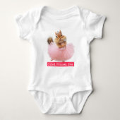 Cute Chipmunk Ballerina in tutu bij Dance Studio Romper (Voorkant)