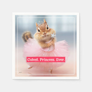 Cute Chipmunk Ballerina in tutu bij Dance Studio Servet