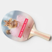 Cute Chipmunk Ballerina in tutu bij Dance Studio Tafeltennisbatje (Zijkant)