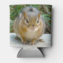 Cute Chipmunk heeft zijn oog op jou Blikjeskoeler
