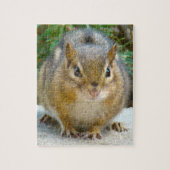 Cute Chipmunk heeft zijn oog op jou Legpuzzel (Verticaal)