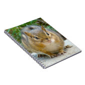 Cute Chipmunk heeft zijn oog op jou Notitieboek (Rechterzijde)