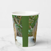 Cute Chipmunk heeft zijn oog op jou Papieren Bekers (Links)