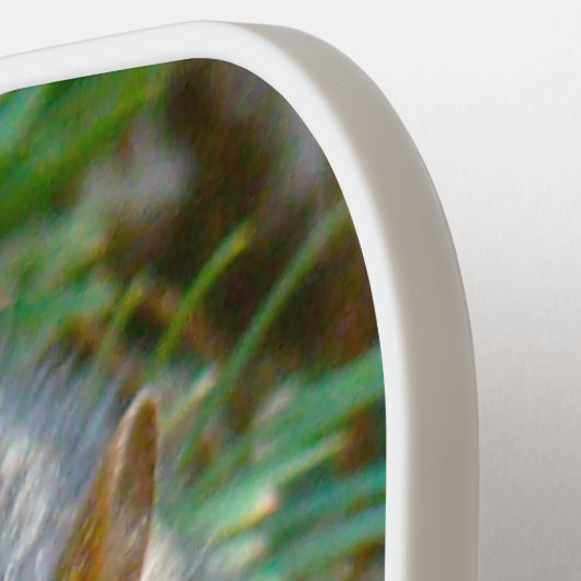 Cute Chipmunk heeft zijn oog op jou Pickleball Paddle (Links Detail)