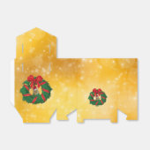 Cute Chipmunk Kerstmis Bedankdoosjes (Uitgevouwen)