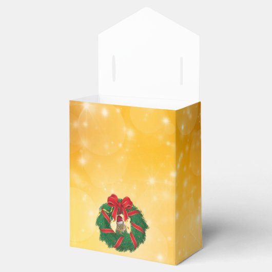 Cute Chipmunk Kerstmis Bedankdoosjes (Geopend)