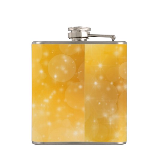 Cute Chipmunk Kerstmis Heupfles (Achterkant)