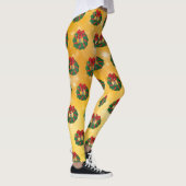 Cute Chipmunk Kerstmis Leggings (Rechts)