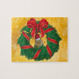 Cute Chipmunk Kerstmis Legpuzzel