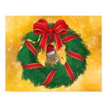 Cute Chipmunk Kerstmis