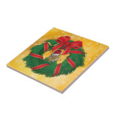 Cute Chipmunk Kerstmis Tegeltje (Zijkant)