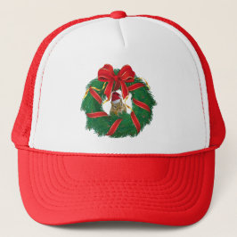 Cute Chipmunk Kerstmis Trucker Pet