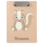 Cute Chipmunk Klembord (Voorkant)