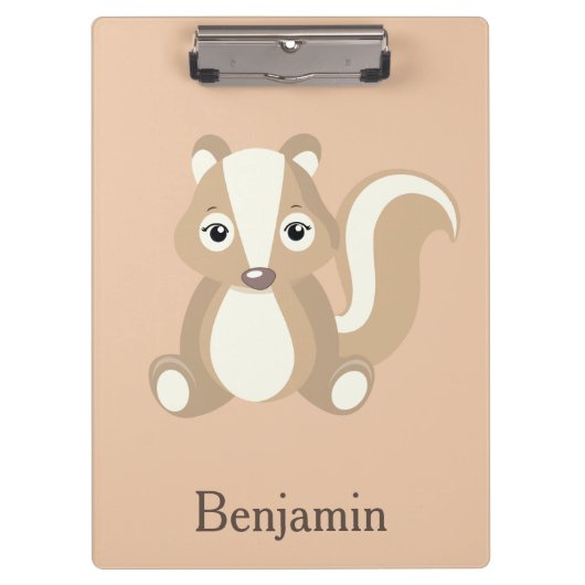 Cute Chipmunk Klembord (Voorkant)