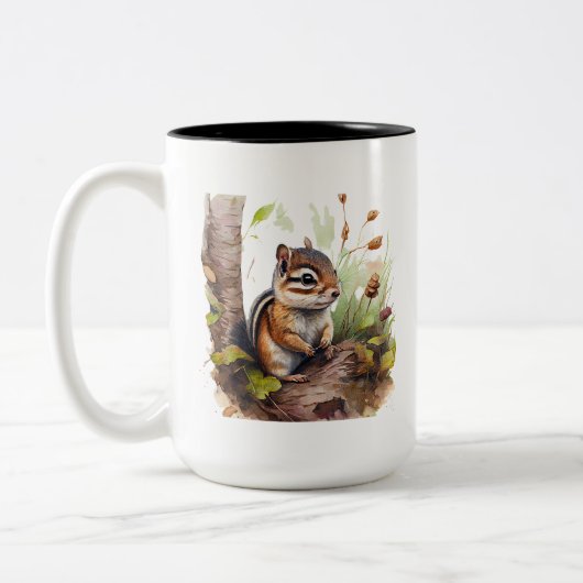Cute Chipmunk Mok (Links)