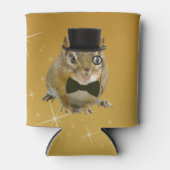 Cute Chipmunk nieuwjaarsfeest Blikjeskoeler (Voorkant)