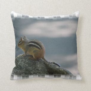 Cute Chipmunk Pillow Kussen