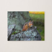 Cute Chipmunk, Shenandoah National Park Legpuzzel (Horizontaal)