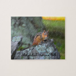 Cute Chipmunk, Shenandoah National Park Legpuzzel