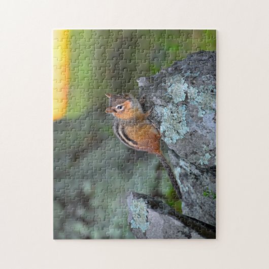 Cute Chipmunk, Shenandoah National Park Legpuzzel (Verticaal)