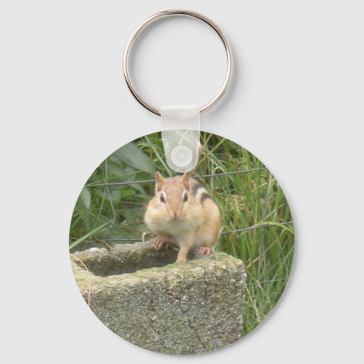 Cute Chipmunk Sleutelhanger (Voorkant)