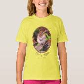 Cute Chipmunk Wildlife - Gepersonaliseerd T-shirt (Voorkant)