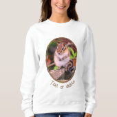 Cute Chipmunk Wildlife - Gepersonaliseerd Trui (Voorkant)