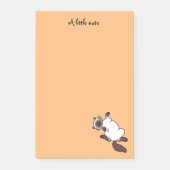 Cute chocolade point Siamese cat Post-it® Notes (Voorkant)