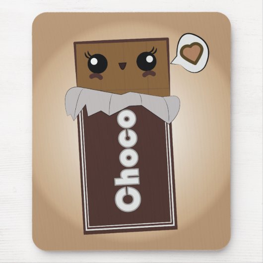 Cute Chocolate Bar Muismat (Voorkant)