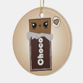 Cute Chocolate Bar Ornament (Links)