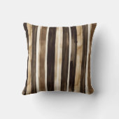 Cute Chocolate Brown Teddy Bear Kussen (Achterkant)