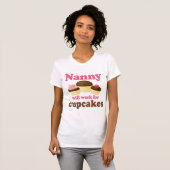 Cute Chocolate Cupcake Occupcanny T-shirt (Voorkant volledig)
