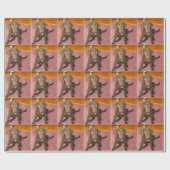 Cute Chocolate Lab Cadeaupapier (Vlak)