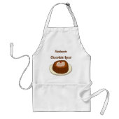 Cute Chocolate Lover Adult Apron Standaard Schort (Voorkant)