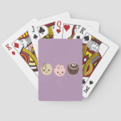 Cute Chocolate Truffels Speelkaarten (Achterkant)