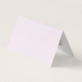 Cute Chocolate Truffels Visitekaartje (Achterkant)