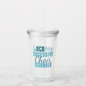 Cute Choir Obsoned Acryl Drinkbeker (Voorkant)