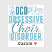 Cute Choir Obsoned Sticker (Vel)