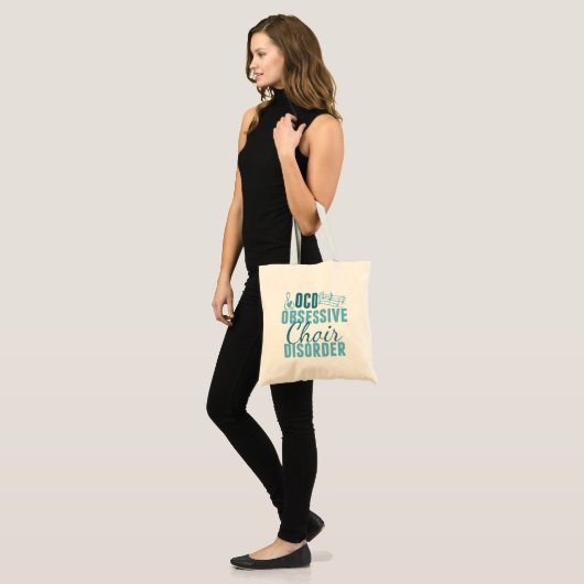 Cute Choir Obsoned Tote Bag (Voorkant (model))