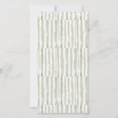 Cute Chomp Alligator in Swamp Any Age Birthday Bedankkaart (Achterkant)