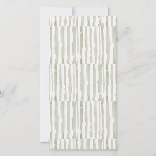 Cute Chomp Alligator in Swamp Any Age Birthday Bedankkaart (Achterkant)