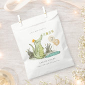 Cute Chomp Alligator in Swamp Any Age Birthday Bedankzakje (Geknipt)