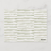 Cute Chomp Alligator in Swamp Any Age Birthday Briefkaart (Achterkant)