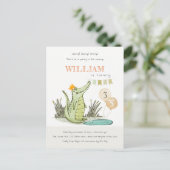 Cute Chomp Alligator in Swamp Any Age Birthday Briefkaart (Staand voorkant)
